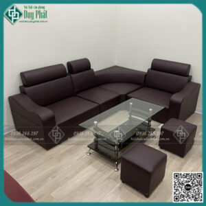 Sofa góc màu nâu mới 100% (SFG-82)